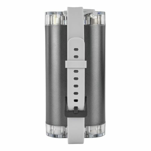 Ansmann Powerbank 40000 mAh, PD 100 W, 2× USB-C, 2× USB-A, LED Lampe, IP67, TFT-LCD, Silber