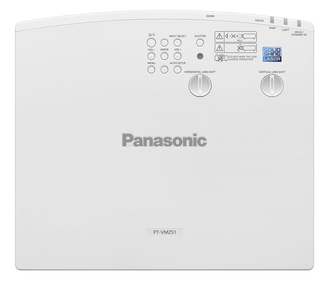 Panasonic PT-VMZ51EJ, Laser-LCD-Projektor – WUXGA, 5200 ANSI-Lumen, 16:10