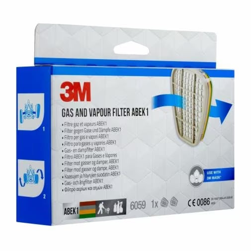 3M Ersatzfilter ABEK1 6059 – 2 Stk. – für 3M Serien 6000, 6500 und 7000