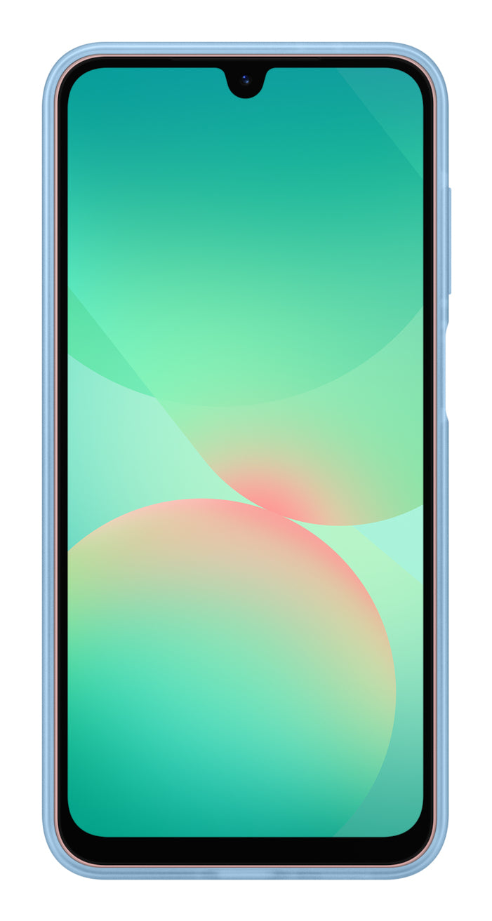 Samsung Backcover – für Samsung Galaxy A26 5G, 1 Kartenfach, TPU, Blau, bis 1 m sturzsicher