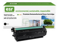 esr 37X (CF237X) Schwarzer Toner – Kompatibel XL – 25'000 Seiten – für HP