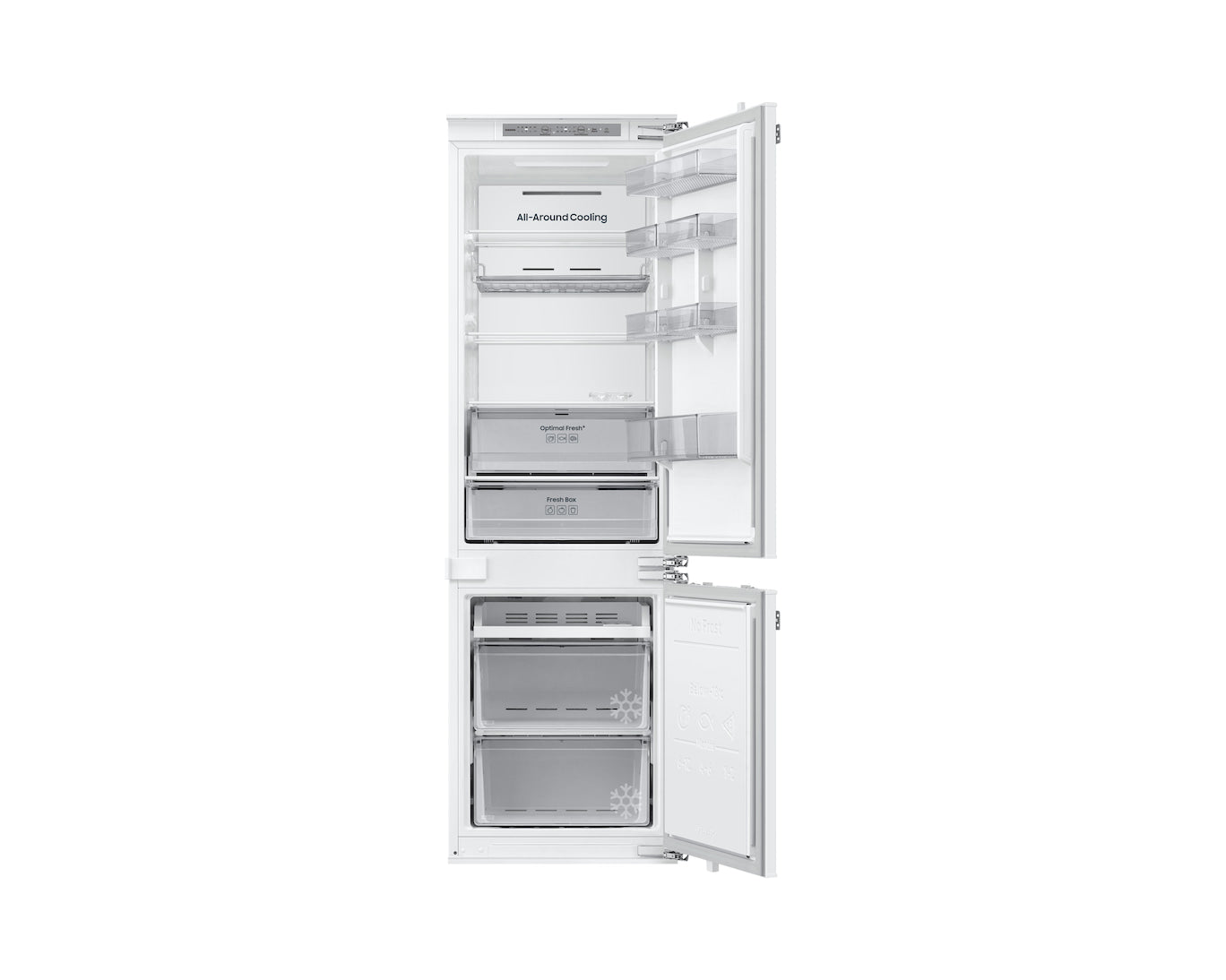 Samsung Kühl-Gefrier-Kombination BRB7000 – 267 l, 230 V, Kompressor, Energieeffizienzklasse E