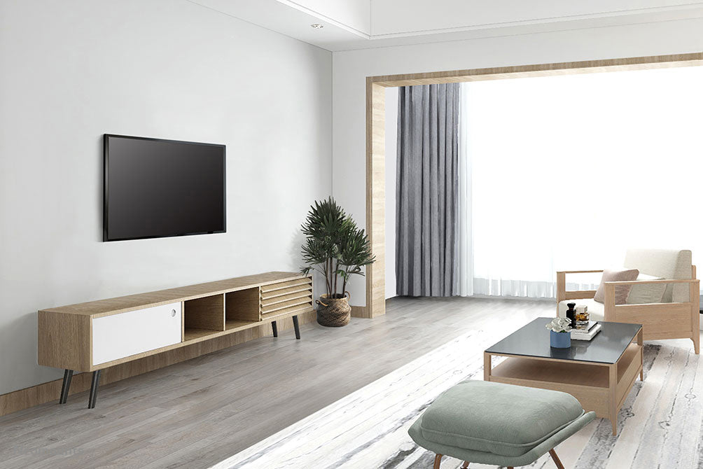 Neomounts Wandhalterung – neigbar – 32–55" – VESA 200×200–400×400 – bis 40 kg – FPMA-W350BLACK