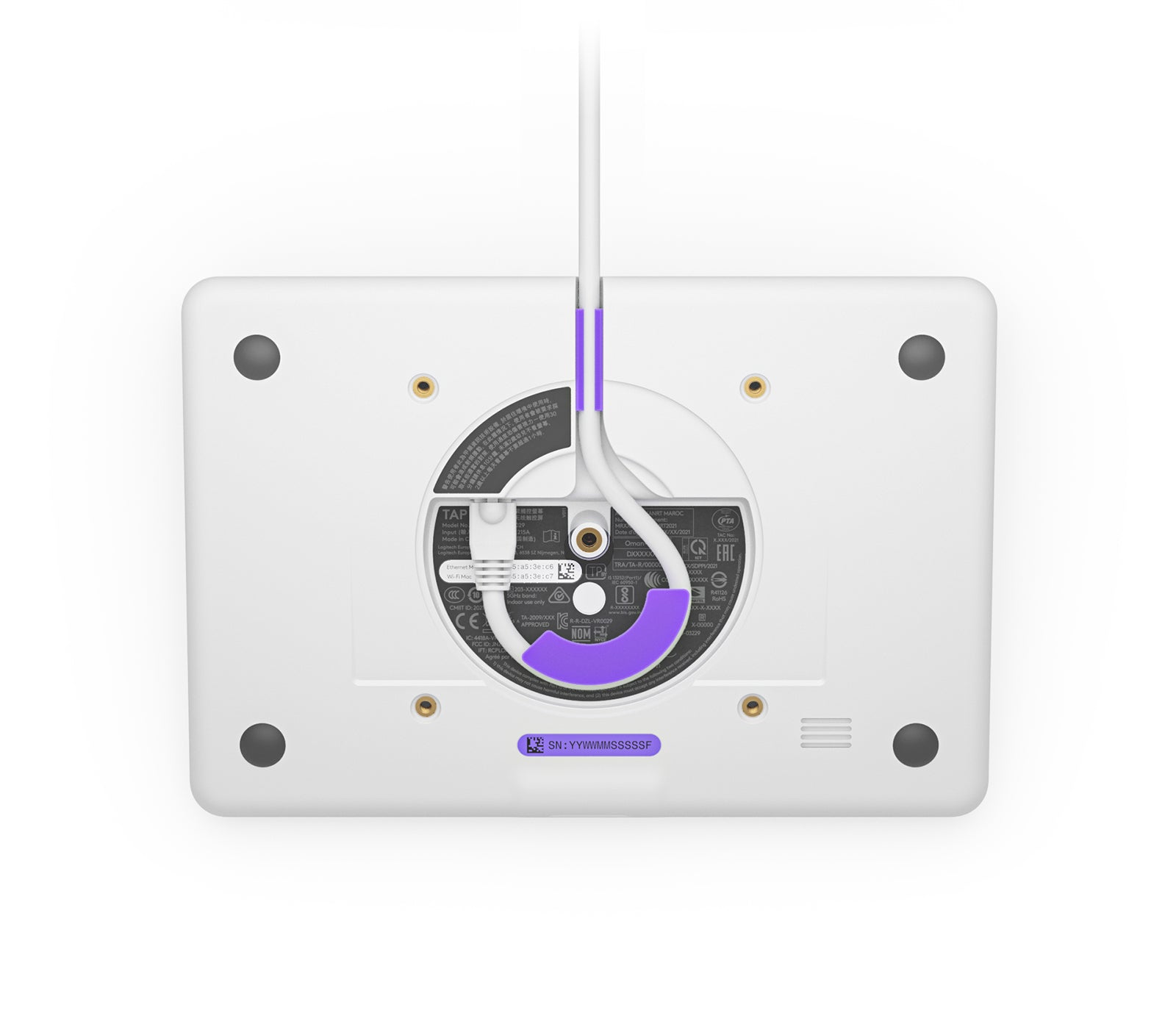Logitech Tap IP – Touchpanel – Weiss