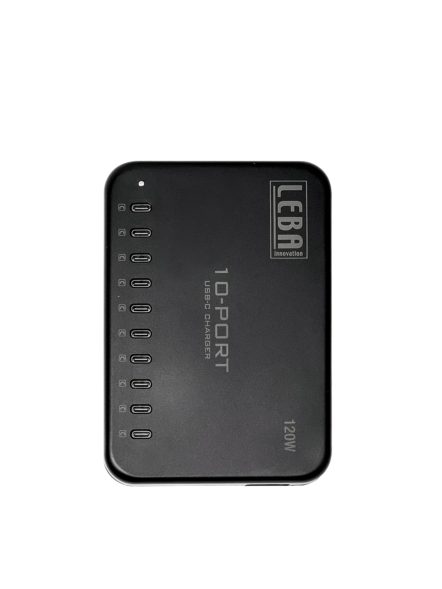 Leba NCHAR-UB10-SC USB-Desktop-Ladegerät 120 W – USB-C×10 – Überspannungs-, Überstrom- & Überhitzungsschutz –