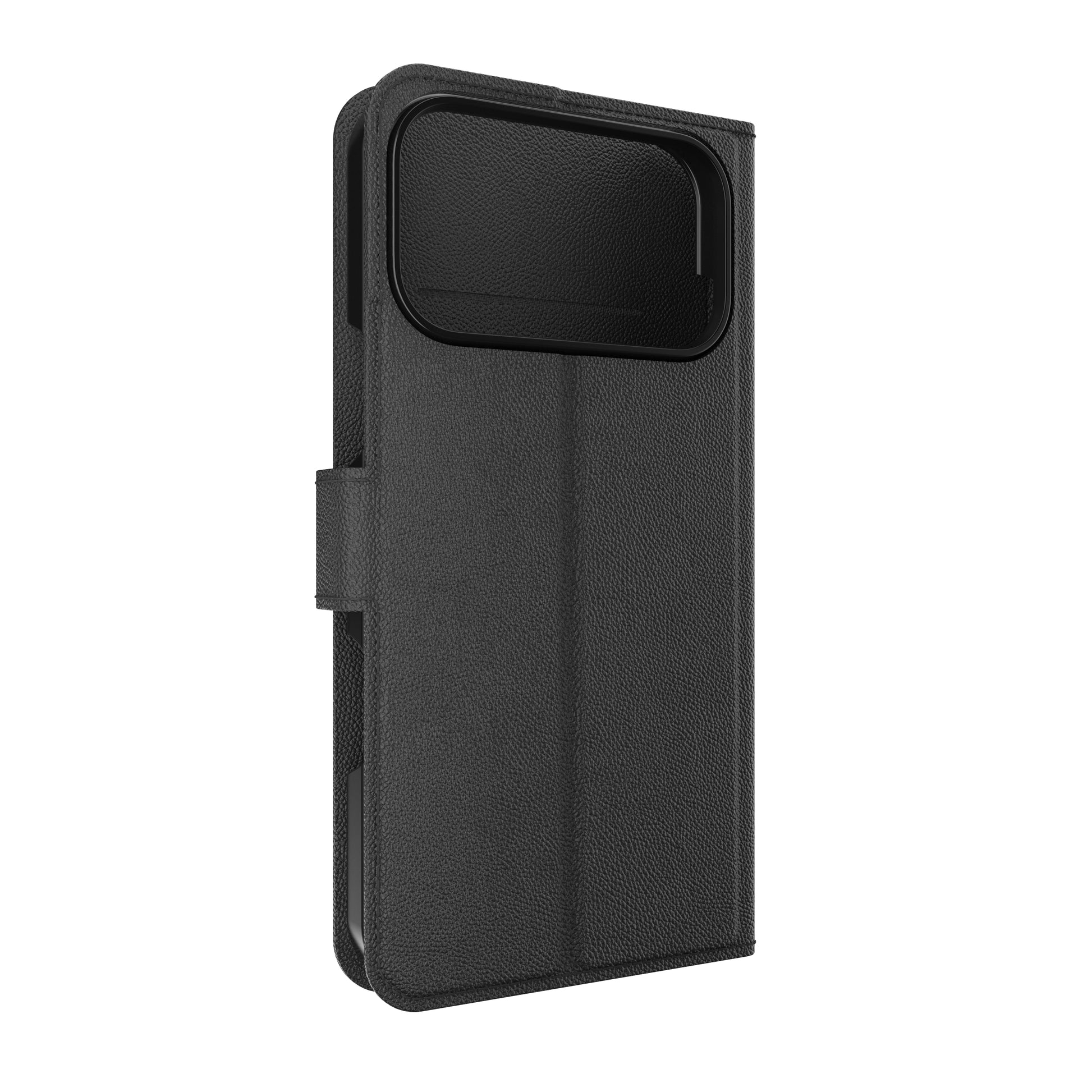 ZAGG Folio – Wallethülle – für Apple iPhone 17 Pro Max, 3 Kartenfächer, PU, Schwarz, bis 1 m sturzsicher