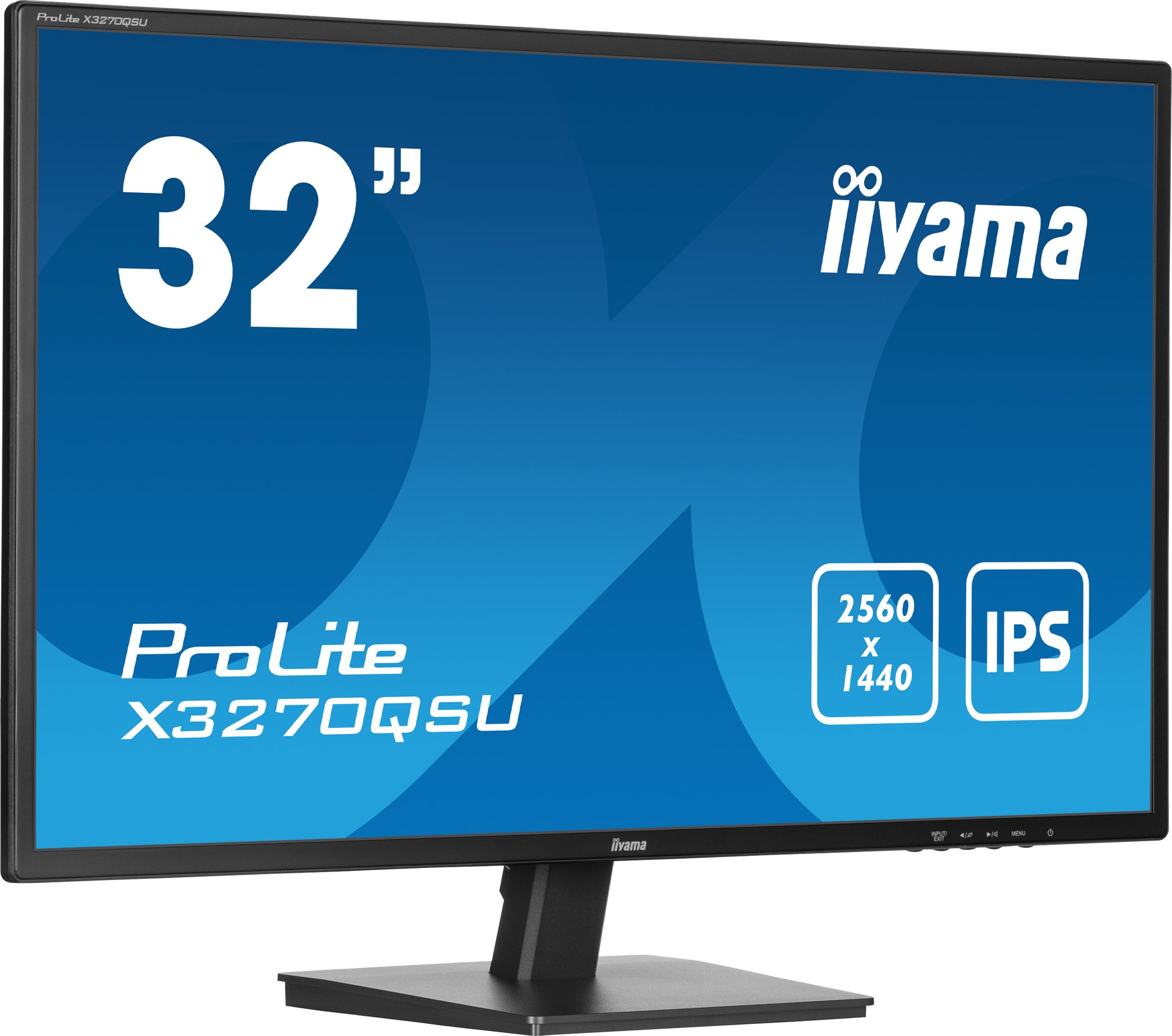 iiyama X3270QSU-B1 – Monitor, 32", 2560 × 1440 (WQHD), IPS