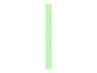 Apple OceanBand Extension – Armband – für Apple Watch 49 mm, Neon Grün, Natürliches Titan, Einheitsgrösse