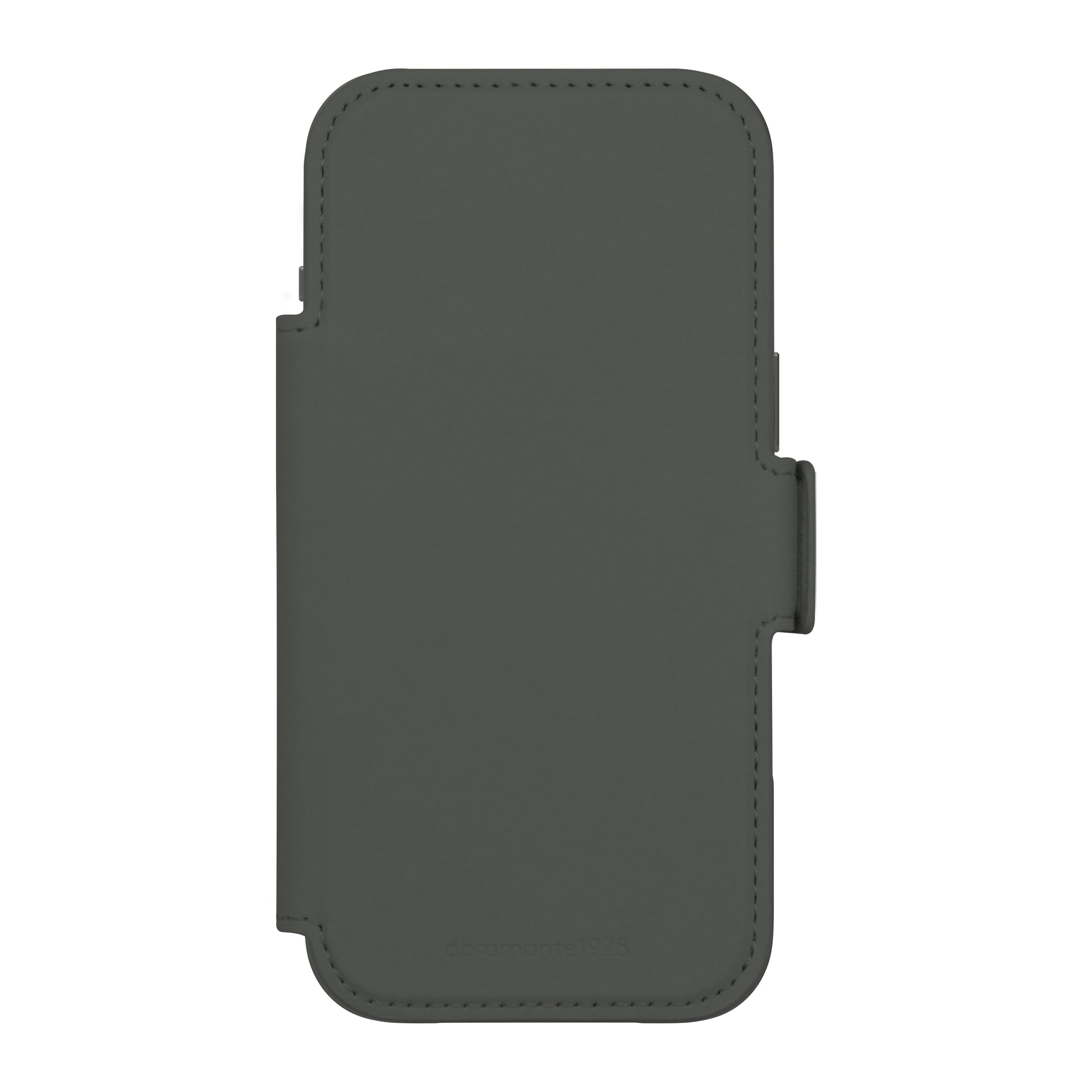 dbramante1928 Lynge MS ICON – Folio – für Apple iPhone 17 Air, MagSafe, mit Kartenfach, Kunststoff, Grün