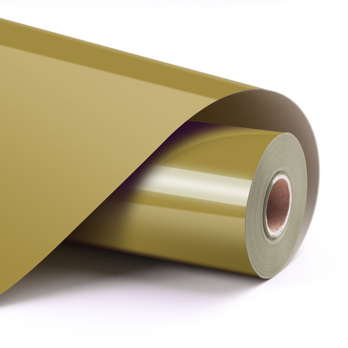 LOKLiK Aufbügelfolie (HTV), Gold, Glänzend, 30,5 cm × 1,8 m, 1 Rolle