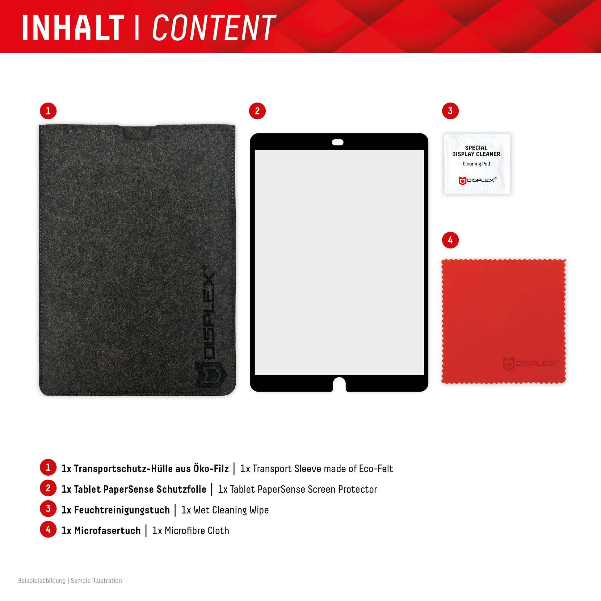 E.V.I. Panzerglas für Apple iPad (7.–9. Gen.), iPad Air (3. Gen.) 10,2" – 5H, Anti-Fingerprint