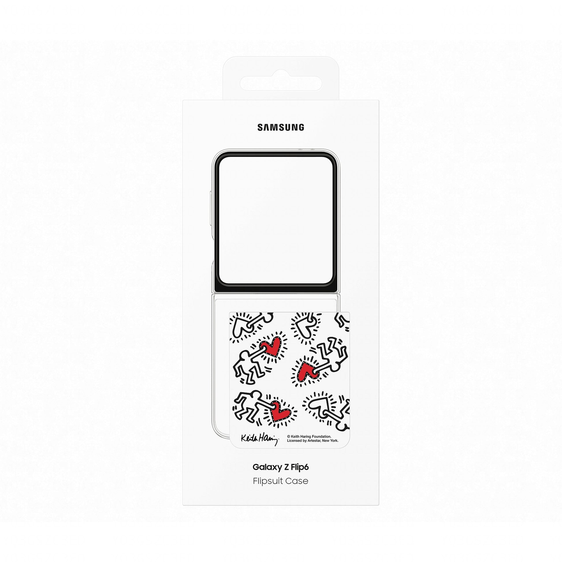 Samsung Backcover – für Samsung Galaxy Z Flip6 – weiss – TPU, stossfest, kratzresistent