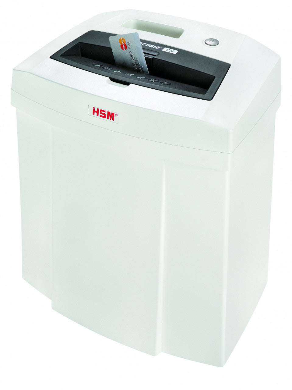 HSM Securio C14 – Aktenvernichter, DIN P-4, Partikelschnitt 4 × 25 mm, 6 Blatt, 20 l