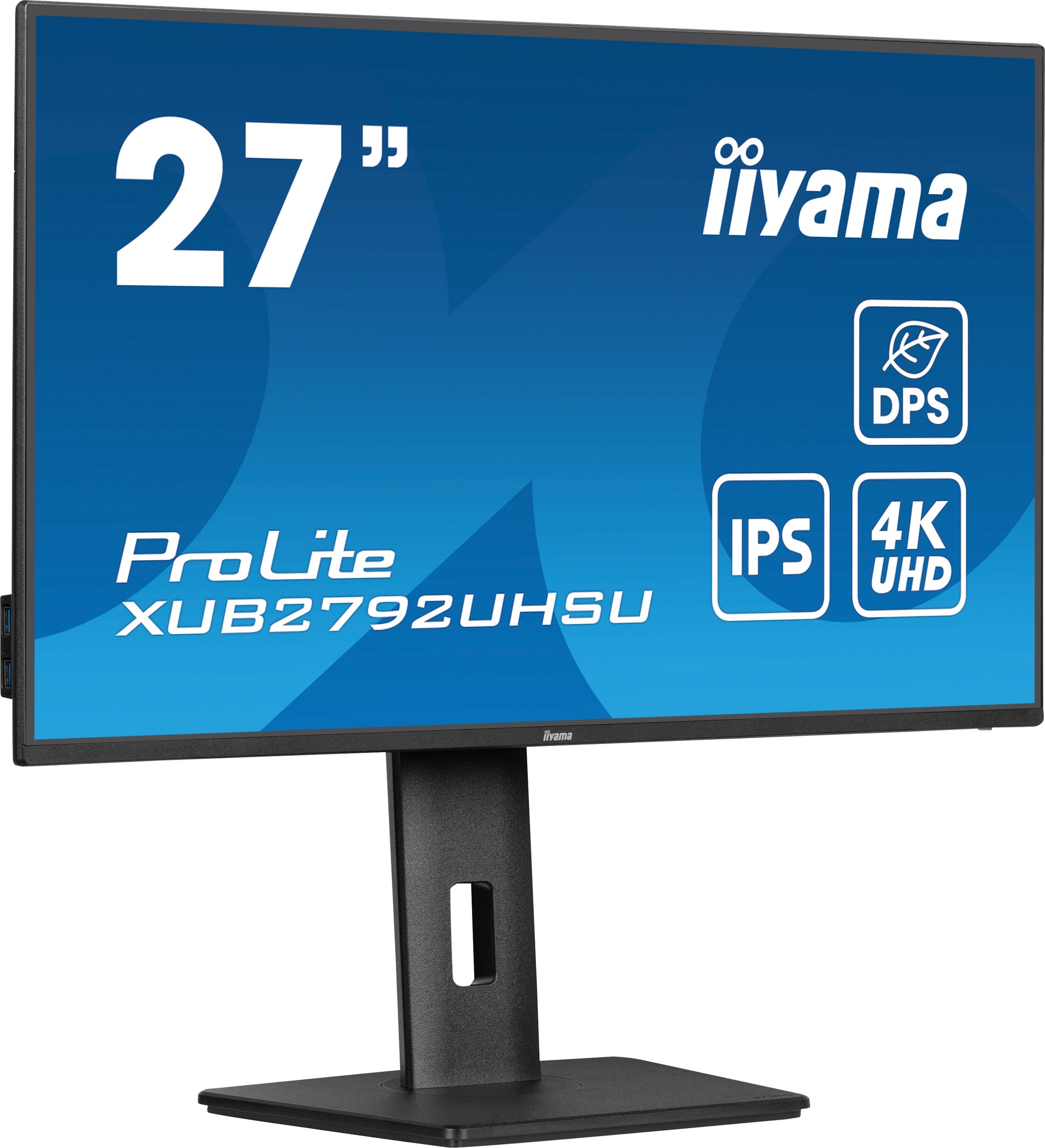 iiyama XUB2792UHSU-B6 – Monitor, 27", 3840 × 2160 (UHD 4K), IPS