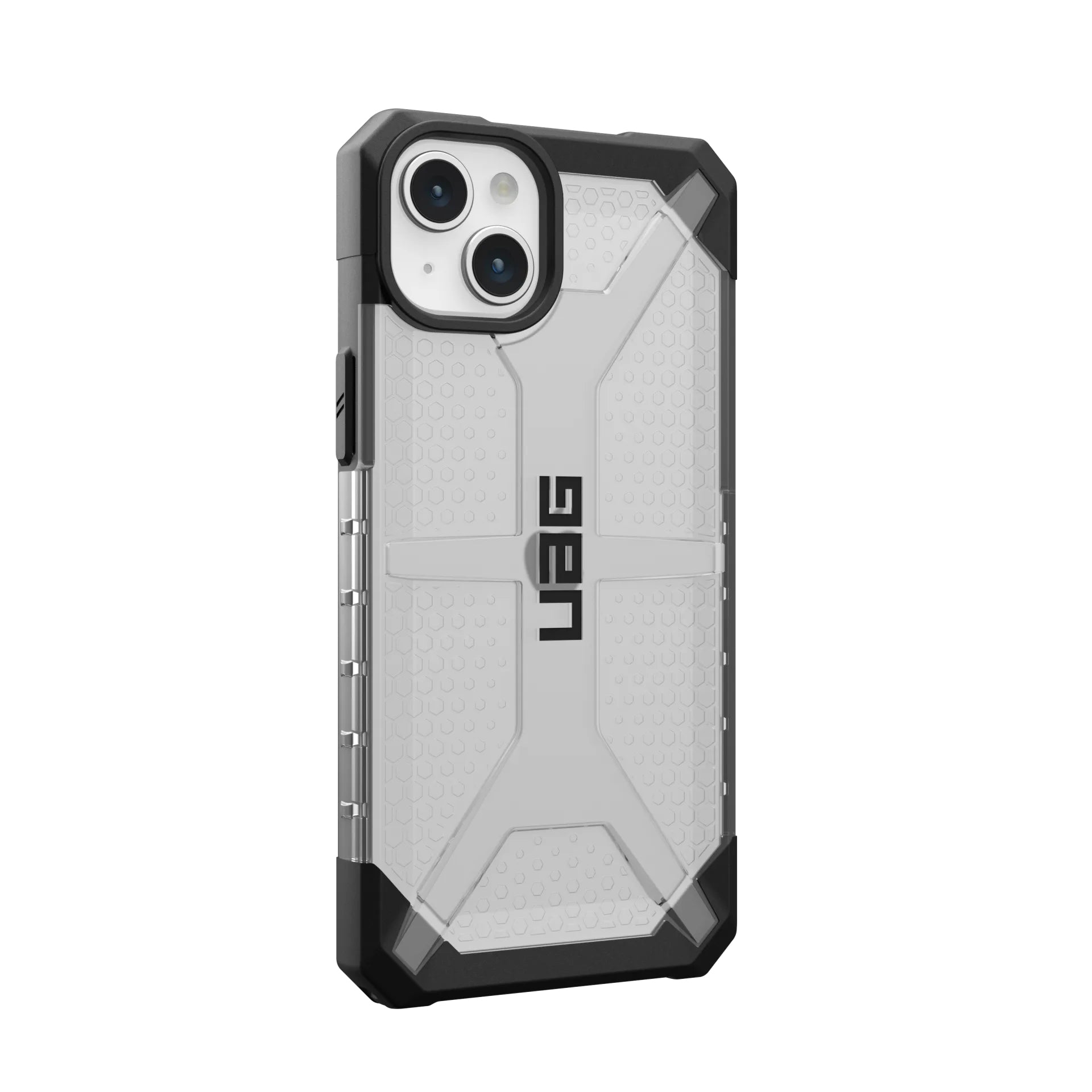 Urban Armor Gear UAG Plasma Ice – Rückcover – für Apple iPhone 15 Plus – MagSafe, TPU, Transparent, bis 4,8 m sturzsicher