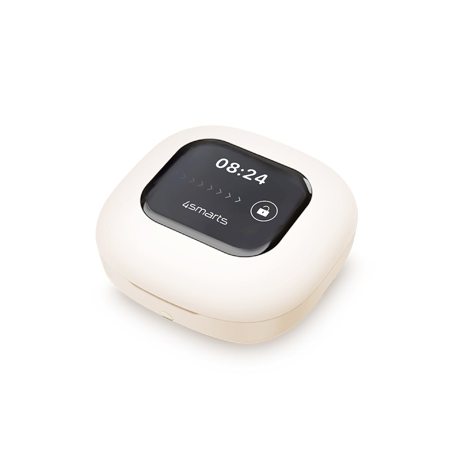 4smarts SkyBuds AI Screen – Ohrbügel-Kopfhörer – Bluetooth, mit Ladebox – Beige – bis 28 h