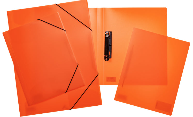 HERMA Schnellhefter – A4, PP, Neonorange