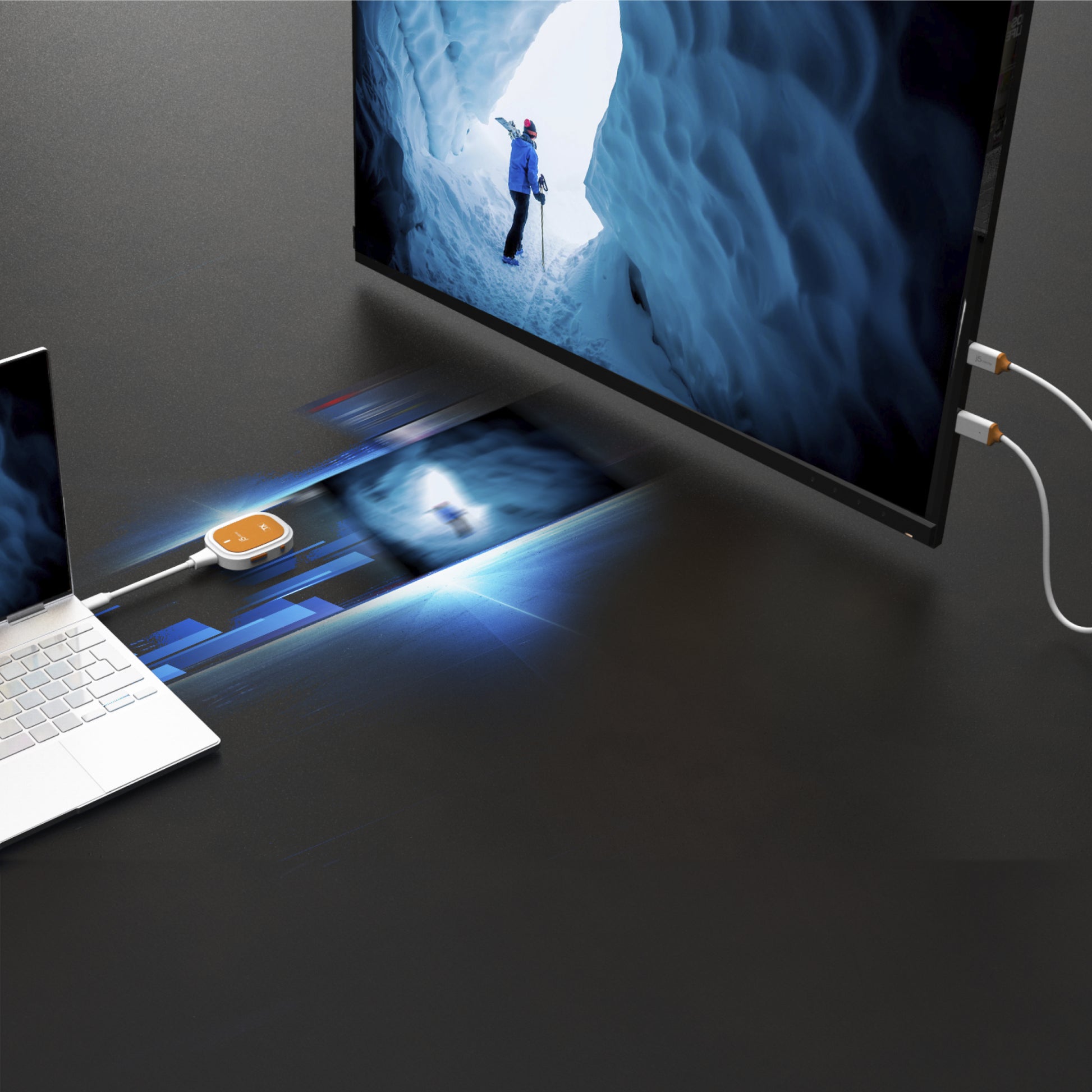 j5create Wireless-HDMI-Set, USB-C, Full HD