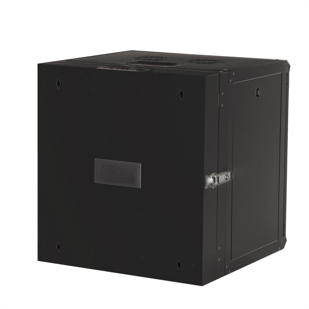 ROLINE Pro – 19" Wandverteiler 12U, IP20, abschliessbar, 600 × 600 × 640 mm, schwarz, Stahl