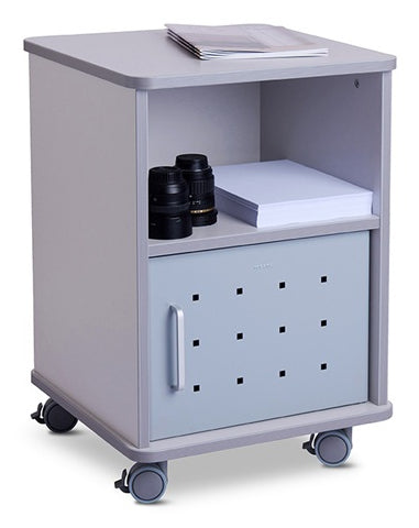 Rocada Druckerwagen – Melamin, Grau, 47 × 68 × 49 cm