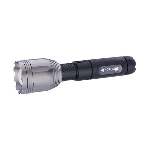Nordride Taschenlampe Ranger – 1100 lm, 1000 m, IP65, USB-C Akku, 3 Stufen – Schwarz