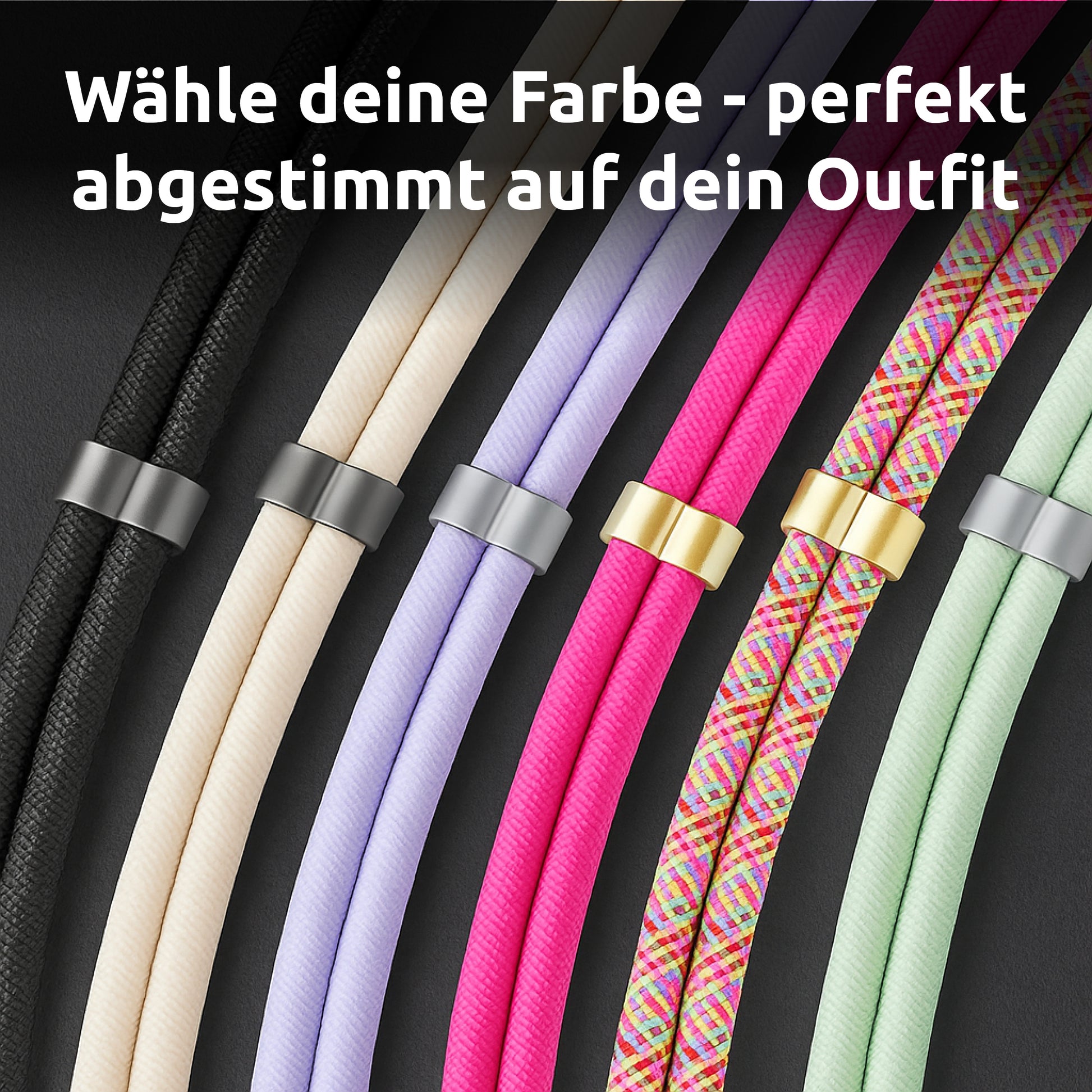 Intenso Kabel – USB-C auf USB-C 1,65 m, PD 60 W, Schlüsselanhänger