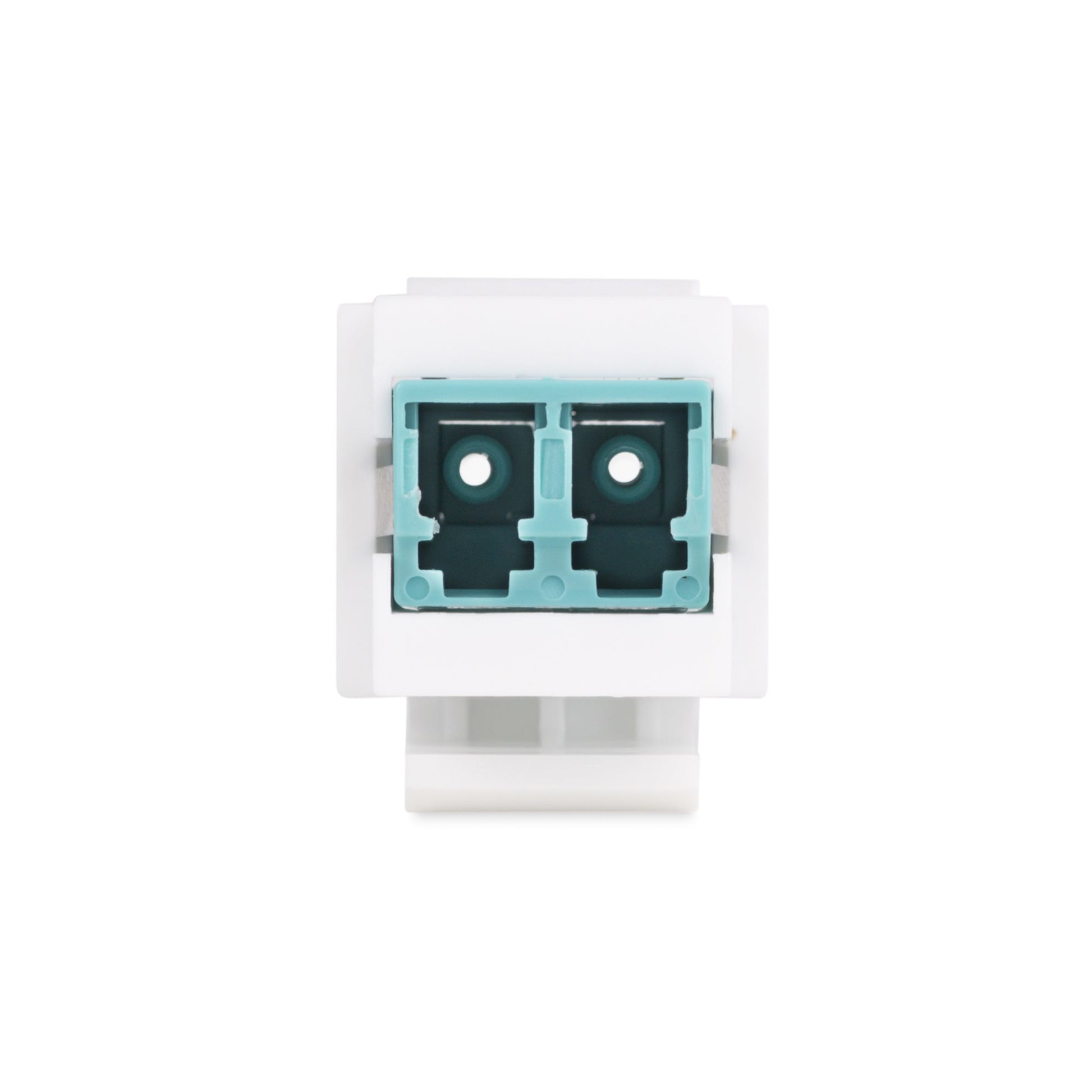 StarTech.com DMFKSLCLCCOUPLER LC Keystone Kupplung LC zu LC – Duplex, Multimode/Singlemode, Weiss
