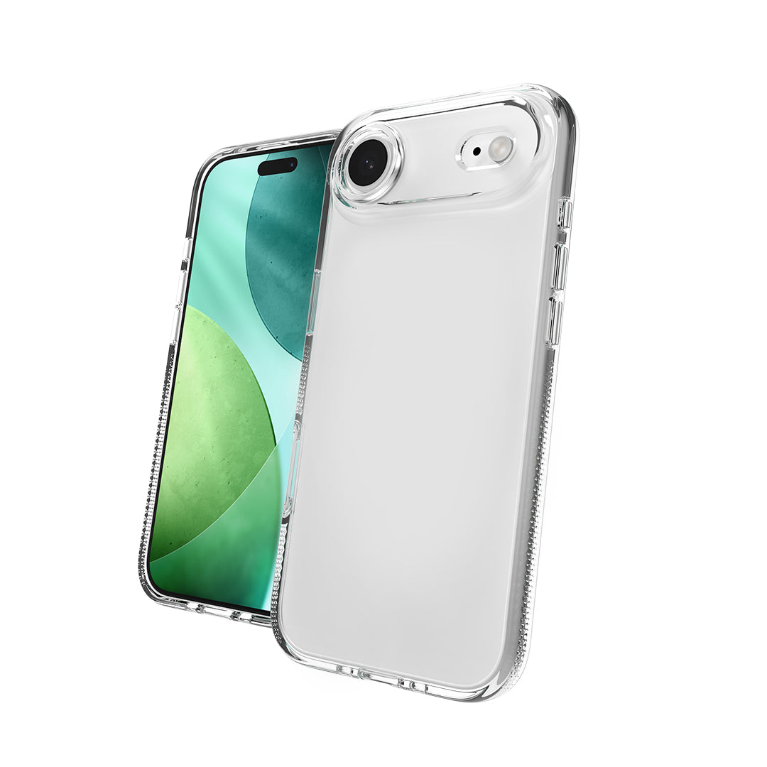 ZAGG Crystal Palace Backcover – für Apple iPhone 17 Air, Graphen, Transparent, bis 4 m Sturzsicher