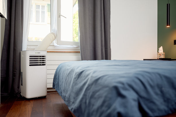 Ecofort Klimagerät ecoQ CoolAir 9+ – 9000 BTU, bis 25 m², WLAN, App-Steuerung, 65 dB
