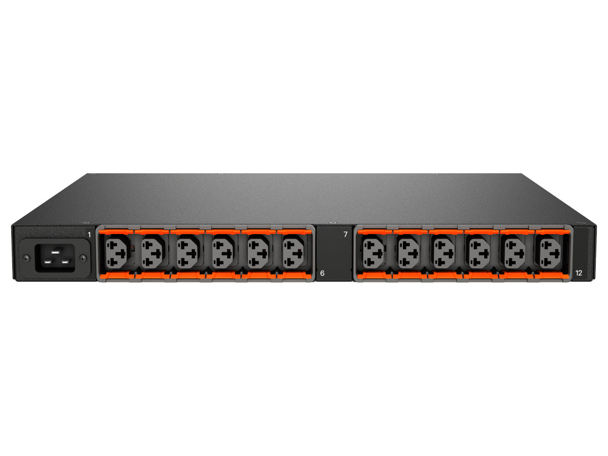 Vertiv Geist MUU5M1R5-12CF17-2C20A9H00-S Rack-PDU – Überwacht, 12× AC (C13/C19) – Eingang IEC C20, 3 m, 0U