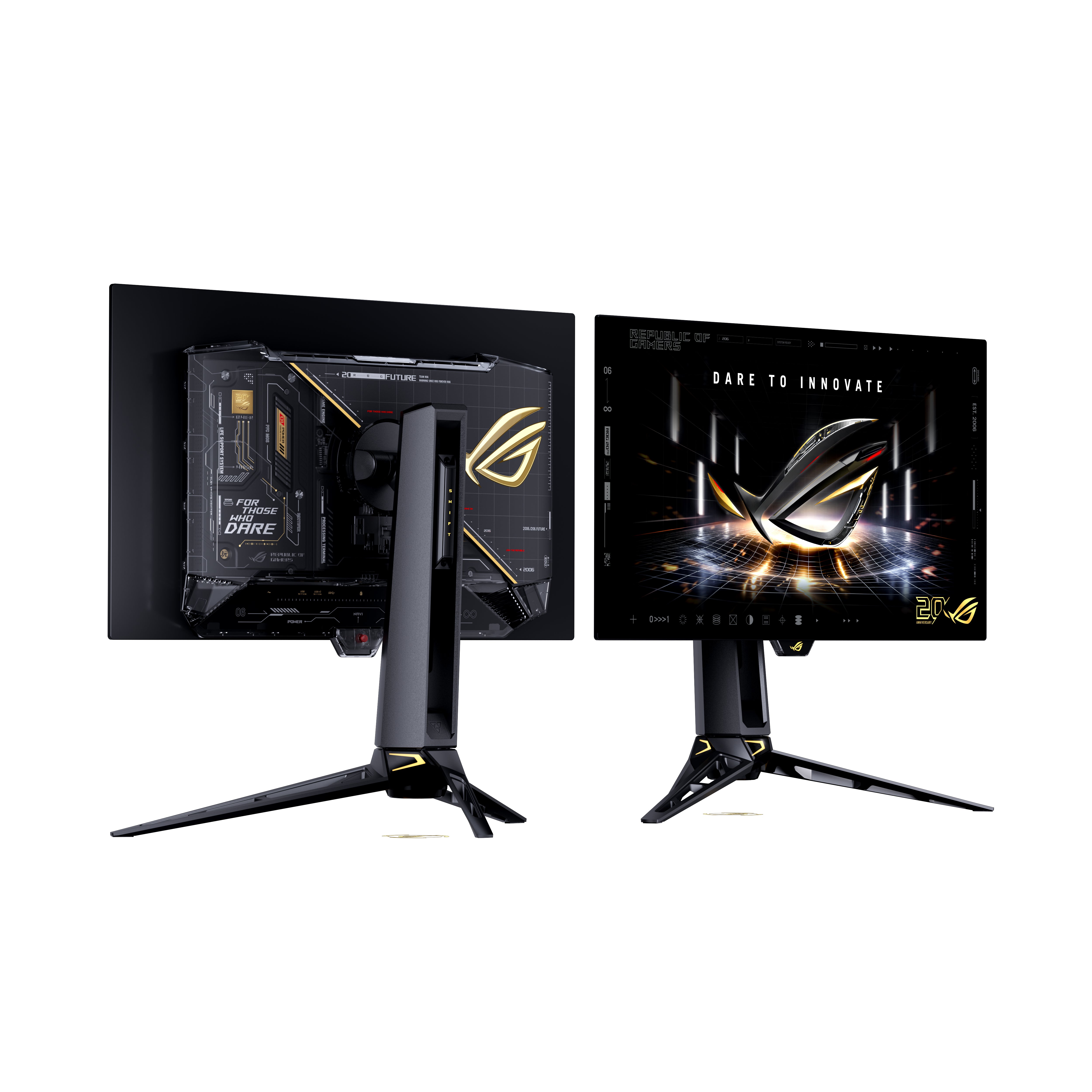 ASUS ROG Swift OLED PG27AQWP-G Edition 20 – 26,5", 2560 × 1440 (WQHD), OLED, 540 Hz, HDR10