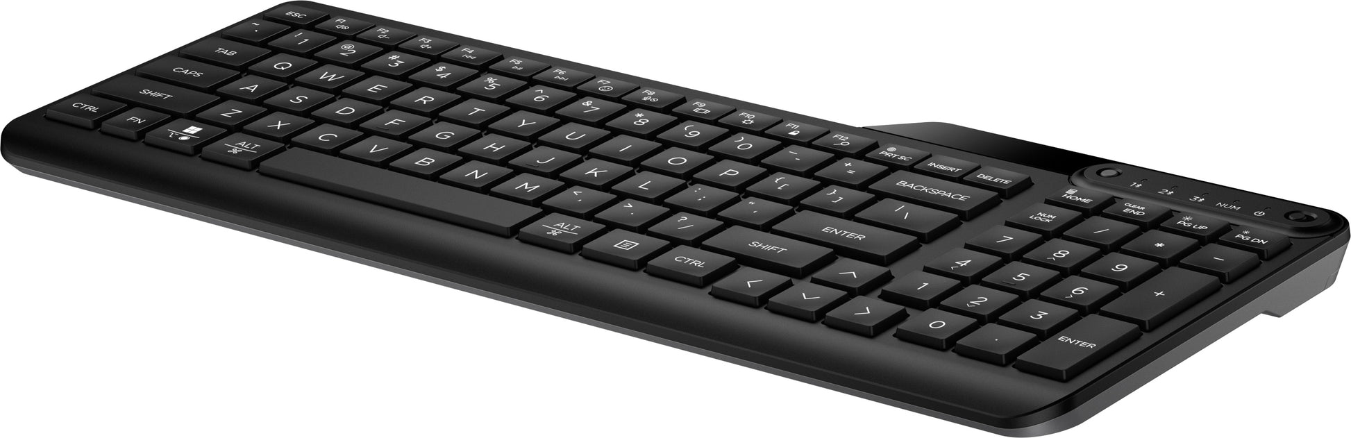 HP 460 Multi-Device Keyboard-F – Tastatur – Bluetooth 5.3 – Schwarz