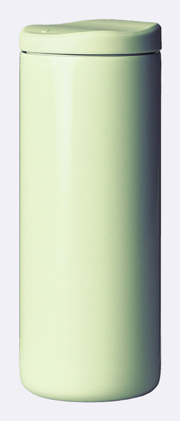 BioLoco Neo Thermobecher 350 ml – doppelwandig 10 h heiss/10 h kalt, Polypropylen, Grüngelb