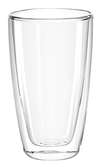 Montana Kaffeetasse – 2er Set, 330 ml, Ø 7,8 cm, Borosilikatglas, spülmaschinenfest, mikrowellengeeignet