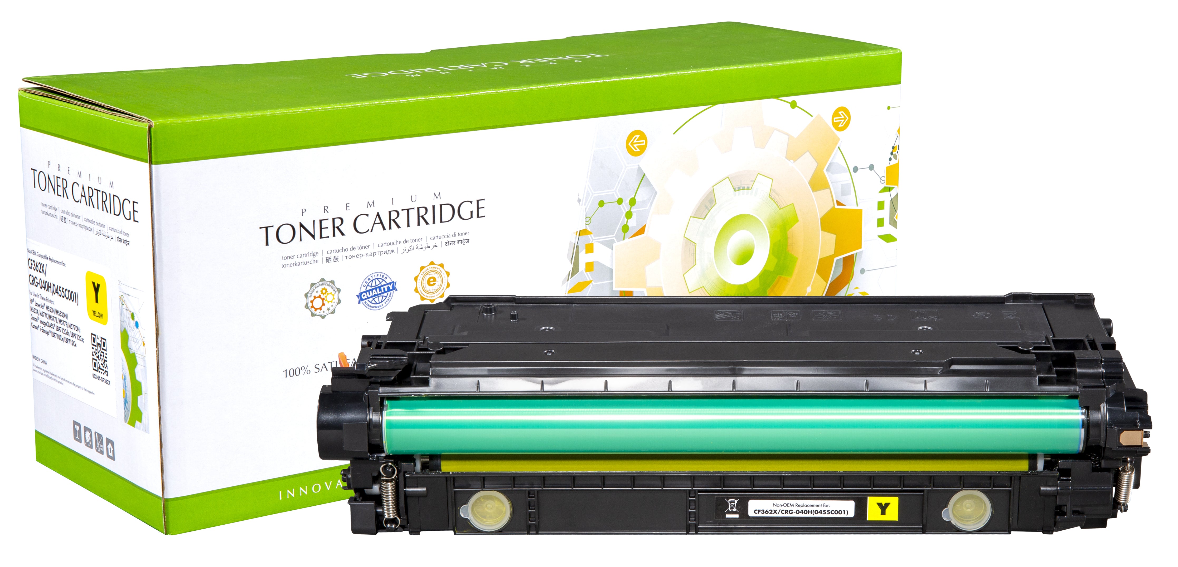 Static Control Components Toner CF362X – gelb, 9500 Seiten – für HP