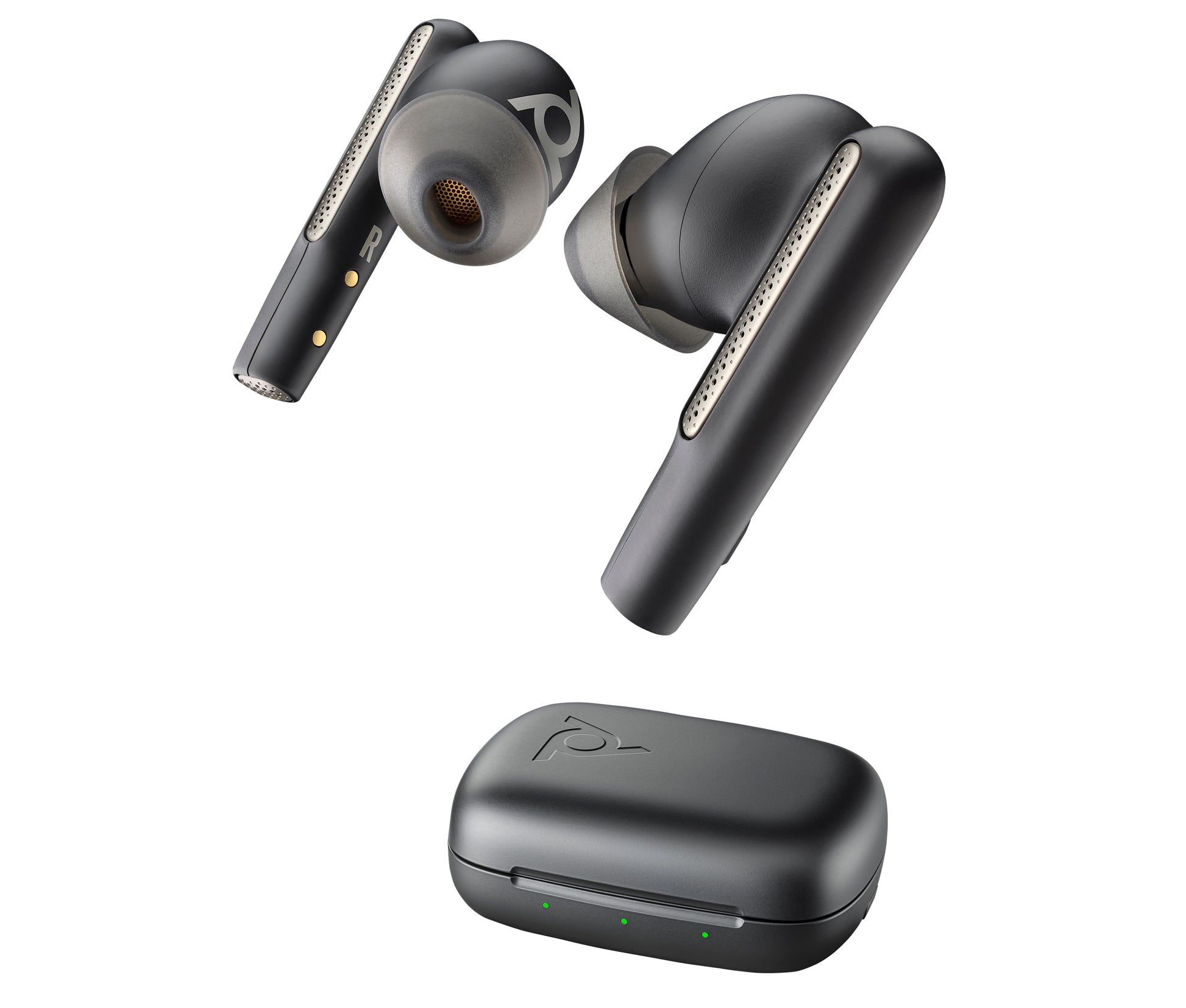 Poly Voyager Free 60 UC M Carbon – True Wireless In-Ear Headset – Bluetooth, ANC – Schwarz