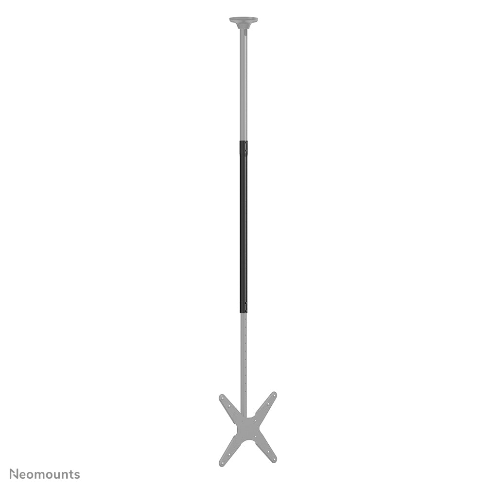 Neomounts NS-EP100BLACK – Deckenhalterung, bis 100 kg, höhenverstellbar, schwarz, für FPMA-C340BLACK