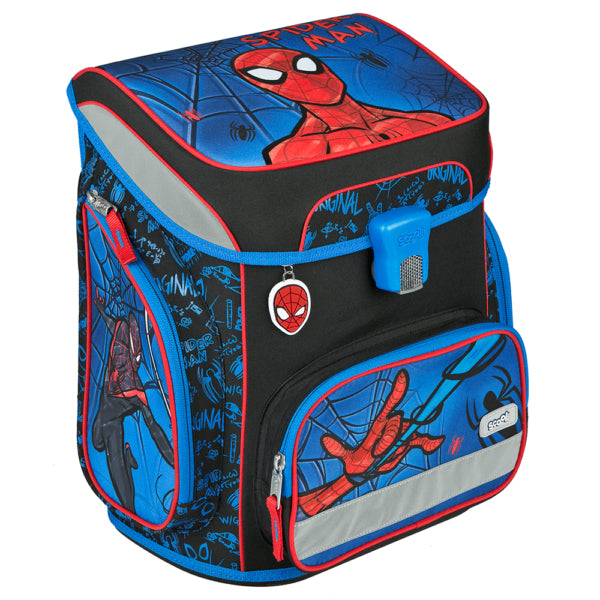 Scooli Schulrucksack-Set 5-teilig, Spider-Man, 18 l, 33×36,5×29 cm