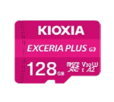 Kioxia EXCERIA PLUS G3 microSDXC 128 GB – UHS-I, Klasse 10, U3, V30, A2, 210/90 MB/s