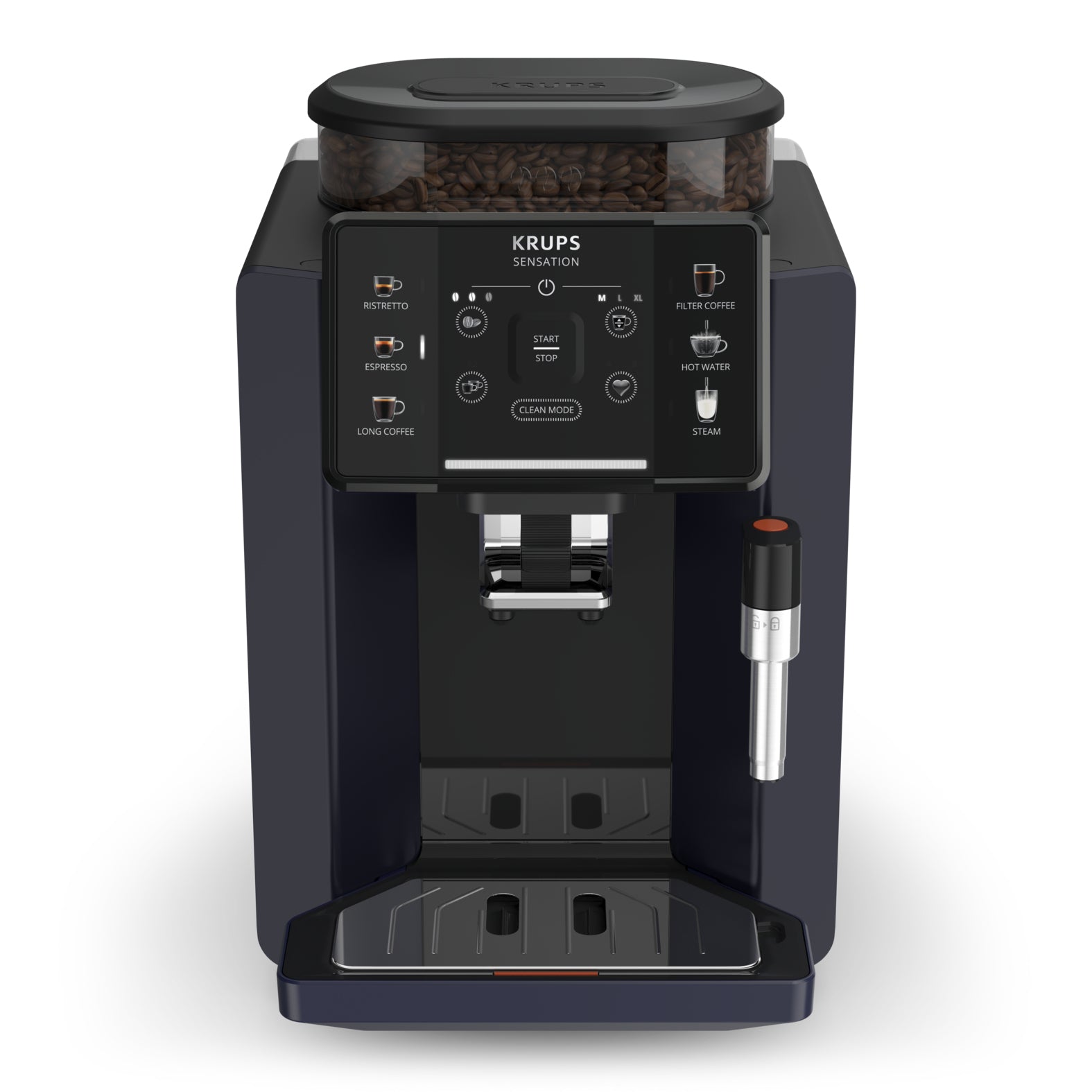 Krups EA910B Kaffeevollautomat – 1,7 l, 260 g, Schwarz