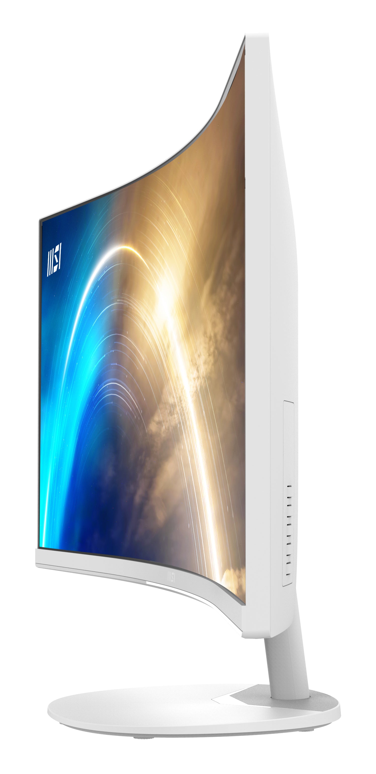 MSI PRO MP341CQWDE – Monitor, 34", VA, 100 Hz, 300 cd/m², Gebogen, VESA 100 × 100, Weiss