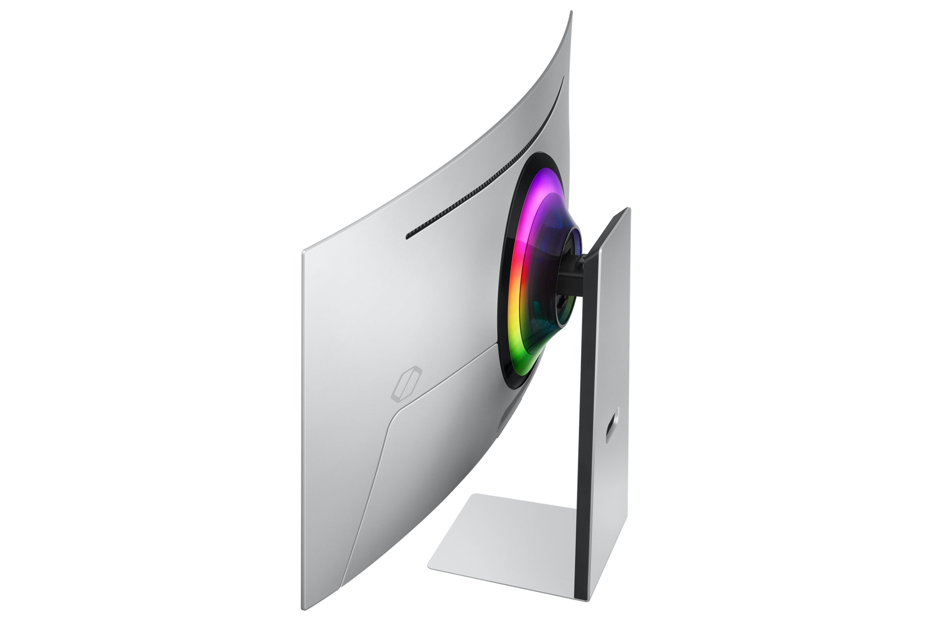 Samsung G85SD (S34DG850SU) – Monitor, 34", OLED, 175 Hz, 250 cd/m², Tizen, Silber