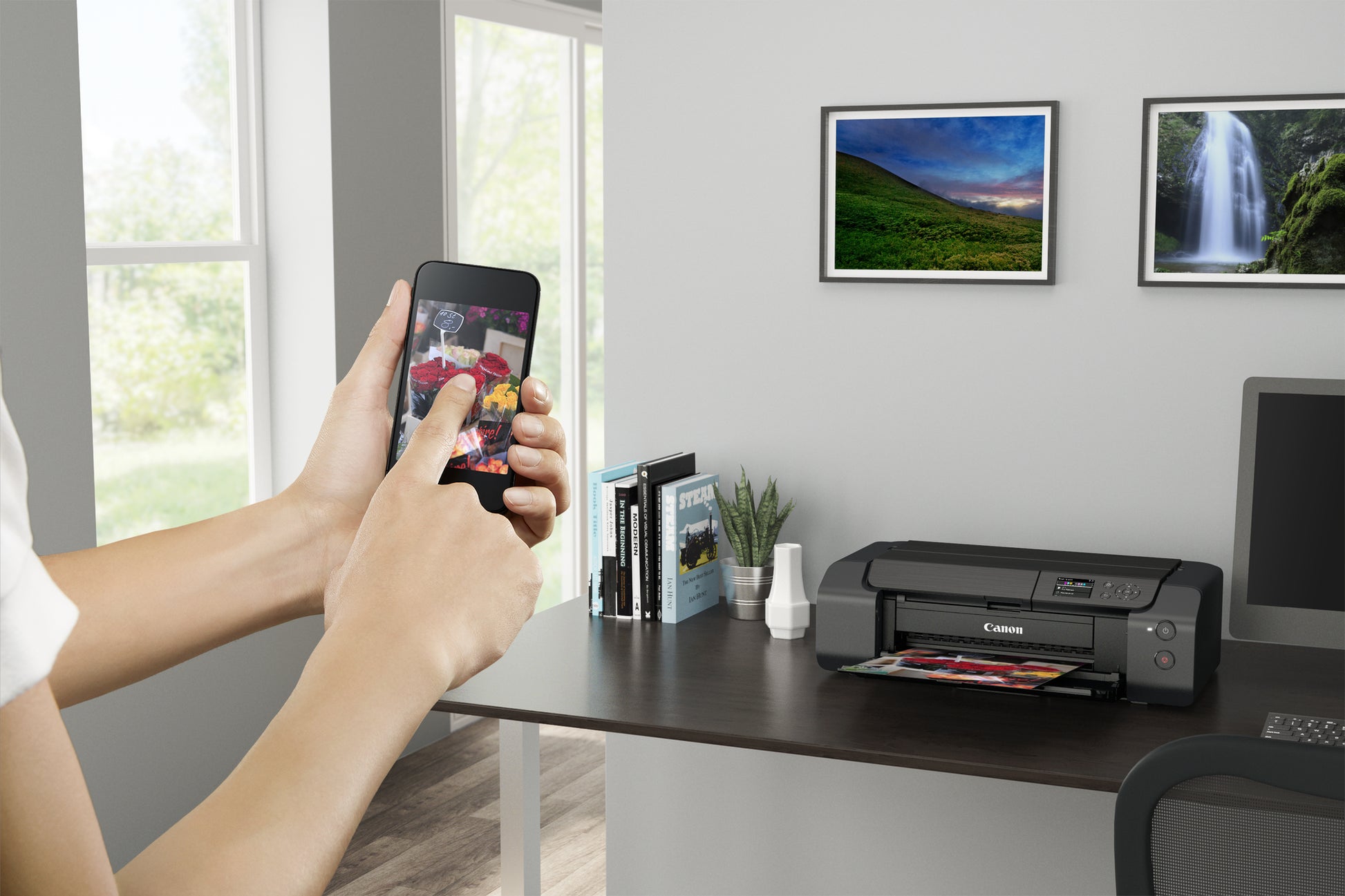Canon PIXMA PRO-200S – Fotodrucker, A3+, Farbe, LAN/WLAN/USB, 4800 × 2400 dpi