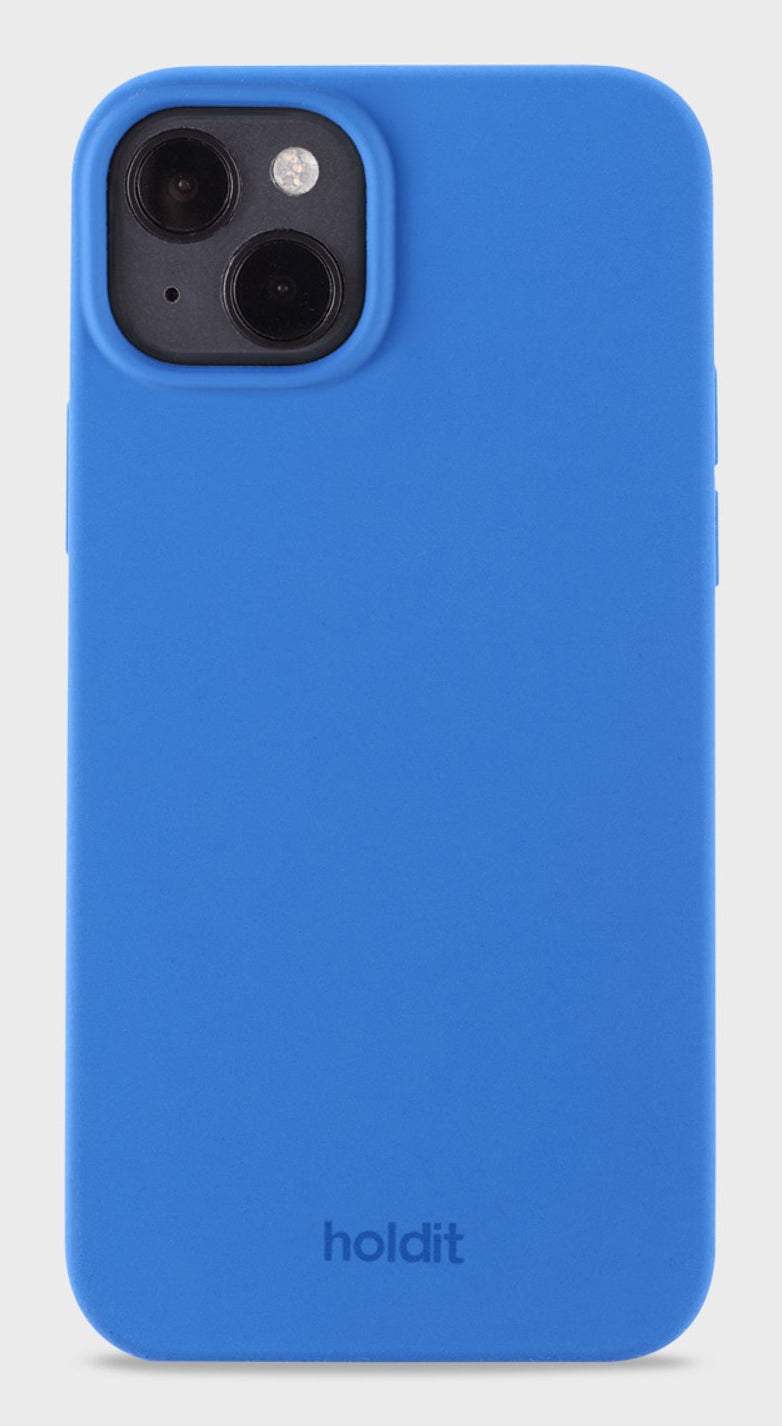 Holdit – Backcover – für Smartphones bis 6,06" – Blau – Silikon