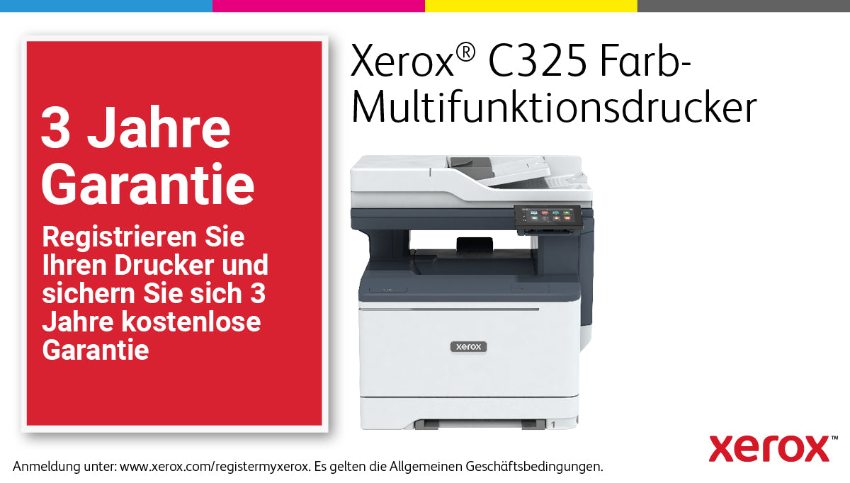 Xerox C325 – Farbiger Laser-MFP A4, 4-in-1 – WLAN – Duplex – 33 Seiten/Min S/W, 33 Seiten/Min Farbe