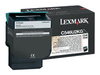Lexmark Toner – schwarz, 8000 Seiten