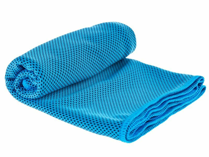 KOOR Kühltuch – 30 × 100 cm, Blau, Polyester