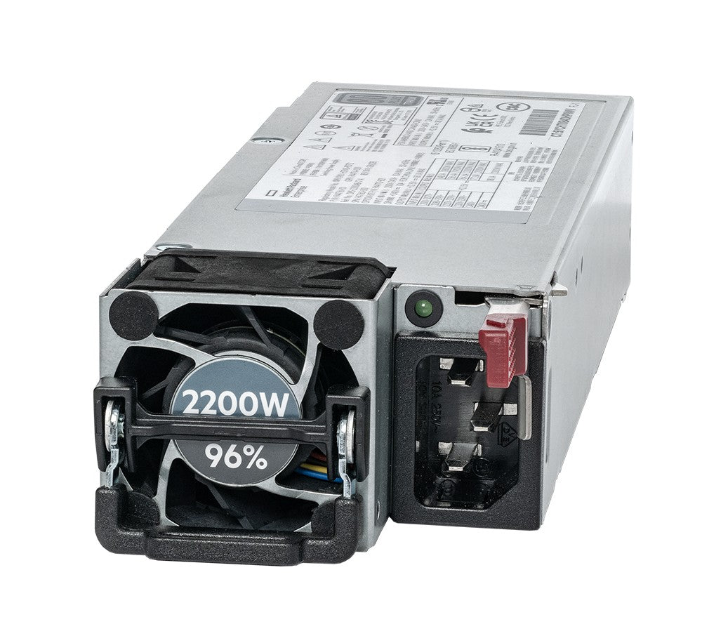 HPE Flex Slot Redundantes Netzteil 2200 W – 80 PLUS Titanium, Hot-Plug – Silber