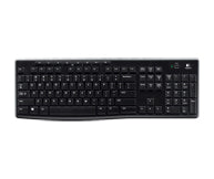 Logitech K270 – Tastatur, kabellos (2,4 GHz), US-Layout (EN) – für Windows 10 & Windows 11