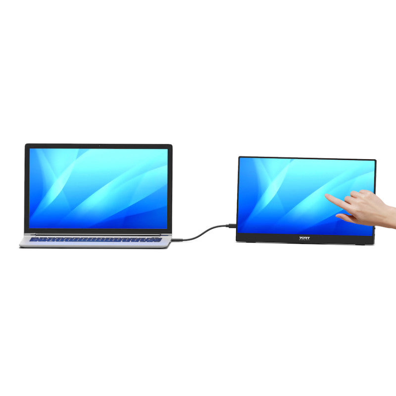 Port Designs Nomad 902101T – 15,6" Touch, 1920 × 1080 (Full HD), IPS, USB-C 65 W, HDR